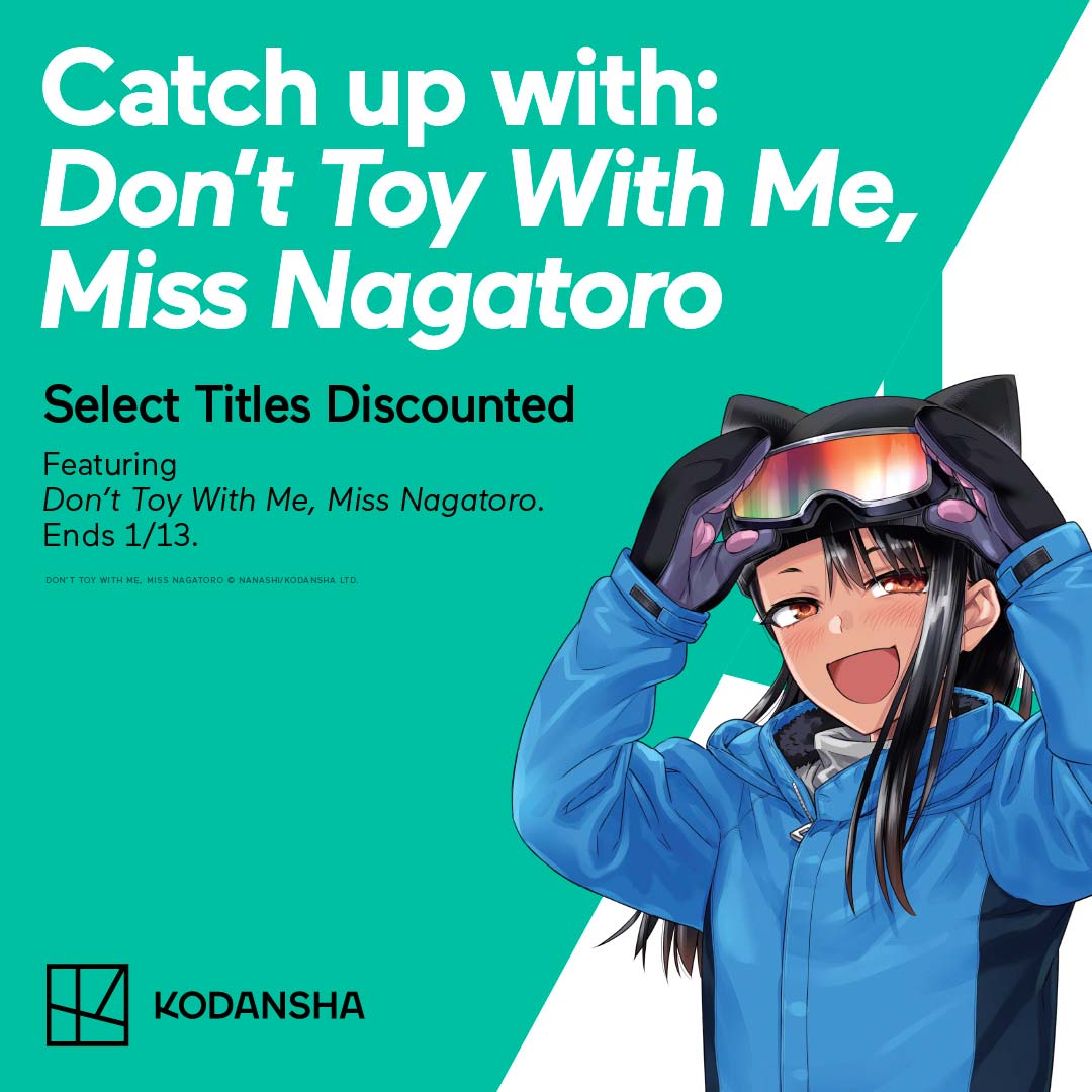 Catch Up With Nagatoro : Select Titles Discounted